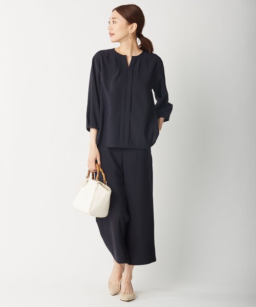 J.PRESS(ジェイプレス)の「【洗える】リラクシオンツイル パンツ(その他パンツ・レディース・グレー系/カーキ系/ネイビー系・11/9/7/13)」の8枚目の写真