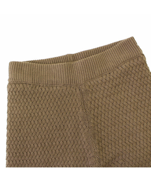 MODE ROBE(モードローブ)の「透かし編みニットワイドパンツ(その他パンツ・レディース・ブラウン/アイボリー・FREE)」の19枚目の写真