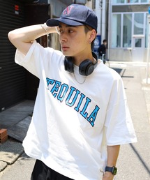 SPINNS | 【ゆったりシルエット】TEQUILA カレッジロゴ半袖Tシャツ(Tシャツ/カットソー)