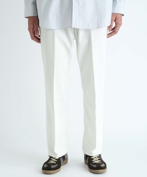 ADAM ET ROPE' | 【コットンUSA】ドライタッチ デニムスラックス/セットアップ着用可能/サスティナブル/UNISEX(スラックス)