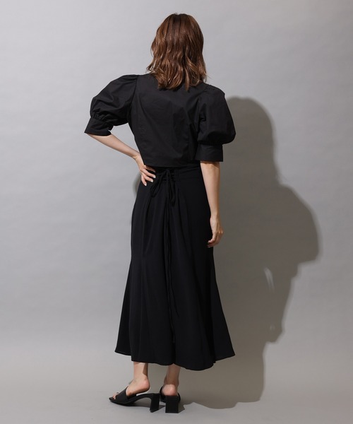 one after another NICE CLAUP（ワンアフターアナザーナイスクラップ）の「フロントリボンブラウス（シャツ/ブラウス・レディース・その他/ブラック×ホワイト/ホワイト系その他・FREE）」の22枚目の写真