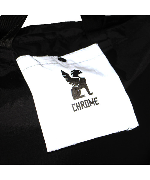 CHROME（クローム）の「［ CHROME / クローム ］SAFETY POCKET SHOULDER BAG / セーフティ ポケット ショルダー バッグ 14L-18L リフレクター パッカブル エコバッグ（エコバッグ/サブバッグ・メンズ・ブラック/グレー/レッド・FREE）」の9枚目の写真