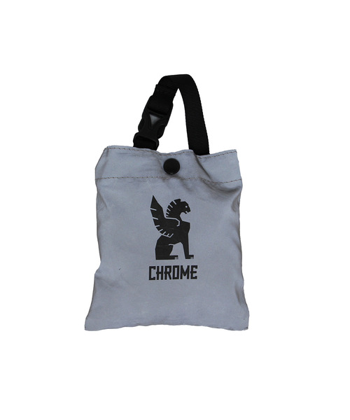 CHROME（クローム）の「［ CHROME / クローム ］SAFETY POCKET SHOULDER BAG / セーフティ ポケット ショルダー バッグ 14L-18L リフレクター パッカブル エコバッグ（エコバッグ/サブバッグ・メンズ・ブラック/グレー/レッド・FREE）」の8枚目の写真