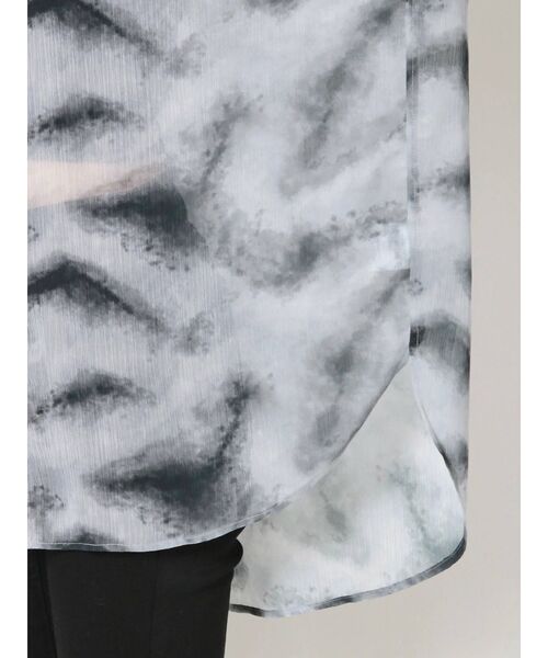 EVRIS（エヴリス）の「original marble シアーシャツ（シャツ/ブラウス・レディース・ブラウン/グレー・FREE）」の15枚目の写真