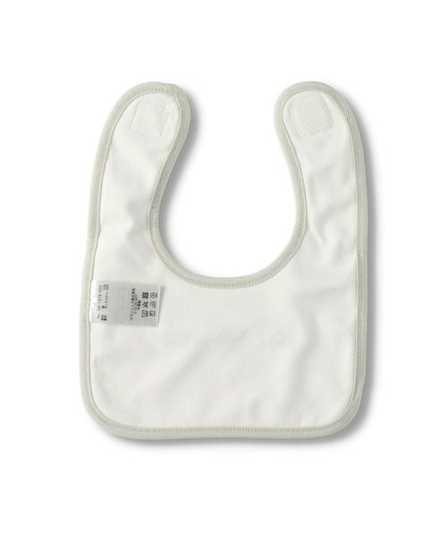 BRANSHES（ブランシェス）の「恐竜刺繍スタイ（スタイ/よだれかけ・キッズ・ベージュ/サックスブルー・F）」の5枚目の写真