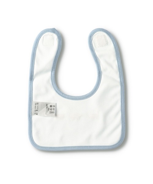 BRANSHES（ブランシェス）の「恐竜刺繍スタイ（スタイ/よだれかけ・キッズ・ベージュ/サックスブルー・F）」の9枚目の写真