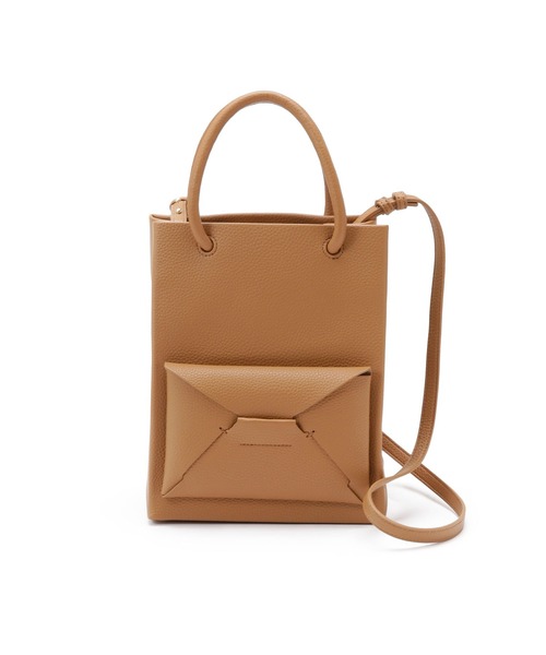 ADD CULUMN（アドカラム）の「ADD CULUMN/別注 PAKET M（トートバッグ・レディース・キャメル/ブラック・FREE）」の6枚目の写真