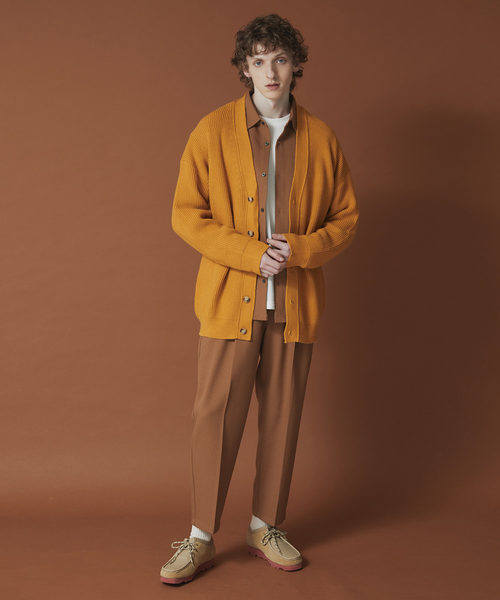 MYSELF ABAHOUSE（マイセルフアバハウス）の「【MYSELF ABAHOUSE】セットアップ対応 アムンゼン CPO シャツブルゾン【セットアップ対応】（シャツ/ブラウス・メンズ・チャコールグレー/アイボリー/キャメル/ダークグリーン/ブラック・46/48）」の6枚目の写真