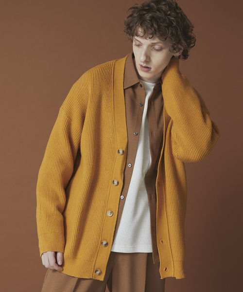 MYSELF ABAHOUSE（マイセルフアバハウス）の「【MYSELF ABAHOUSE】セットアップ対応 アムンゼン CPO シャツブルゾン【セットアップ対応】（シャツ/ブラウス・メンズ・チャコールグレー/アイボリー/キャメル/ダークグリーン/ブラック・46/48）」の7枚目の写真