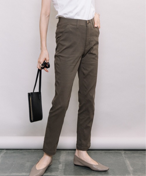 ELVENCE DEUX（エルベンスドゥ）の「イージーZIPスキニ―PT2（その他パンツ・レディース・ブラック/ベージュ/カーキ・SMALL/MEDIUM/LARGE）」の3枚目の写真