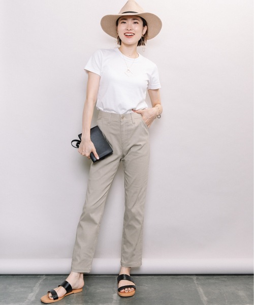 ELVENCE DEUX（エルベンスドゥ）の「イージーZIPスキニ―PT2（その他パンツ・レディース・ブラック/ベージュ/カーキ・SMALL/MEDIUM/LARGE）」の19枚目の写真