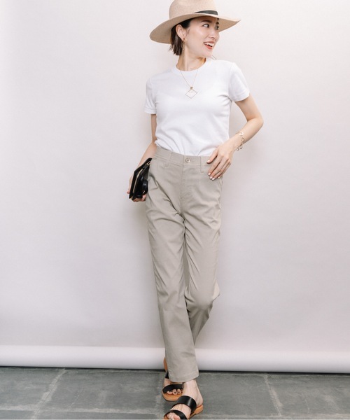 ELVENCE DEUX（エルベンスドゥ）の「イージーZIPスキニ―PT2（その他パンツ・レディース・ブラック/ベージュ/カーキ・SMALL/MEDIUM/LARGE）」の18枚目の写真