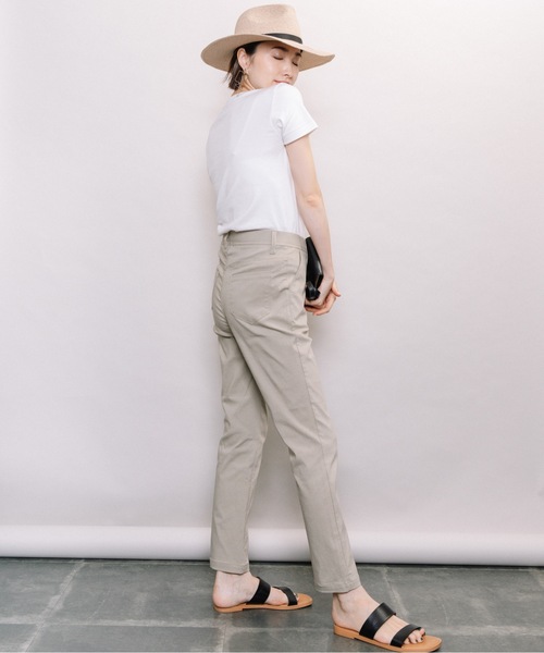 ELVENCE DEUX（エルベンスドゥ）の「イージーZIPスキニ―PT2（その他パンツ・レディース・ブラック/ベージュ/カーキ・SMALL/MEDIUM/LARGE）」の16枚目の写真