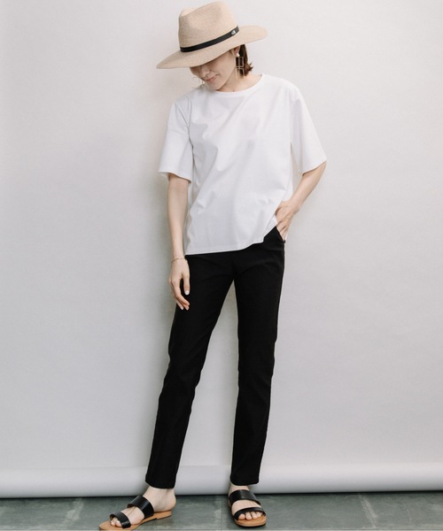 ELVENCE DEUX（エルベンスドゥ）の「イージーZIPスキニ―PT2（その他パンツ・レディース・ブラック/ベージュ/カーキ・SMALL/MEDIUM/LARGE）」の6枚目の写真