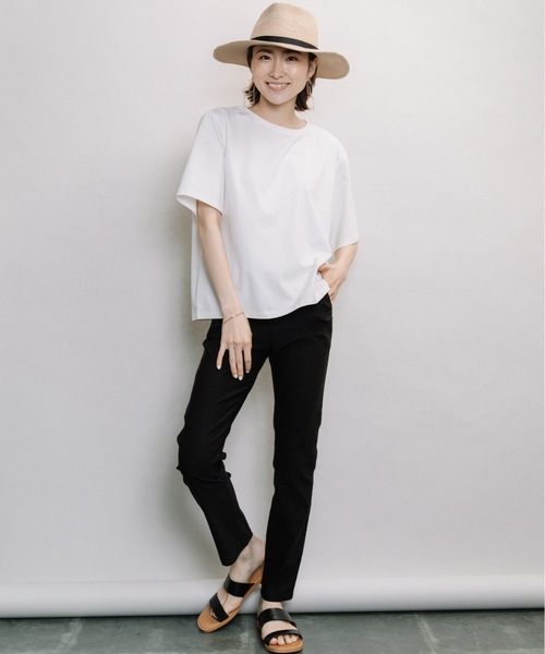 ELVENCE DEUX（エルベンスドゥ）の「イージーZIPスキニ―PT2（その他パンツ・レディース・ブラック/ベージュ/カーキ・SMALL/MEDIUM/LARGE）」の5枚目の写真