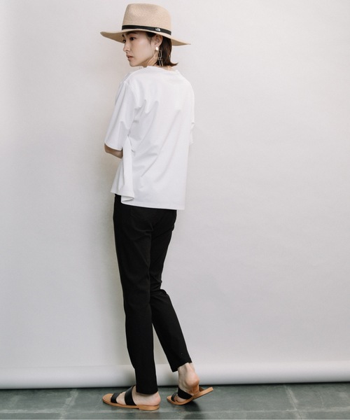 ELVENCE DEUX（エルベンスドゥ）の「イージーZIPスキニ―PT2（その他パンツ・レディース・ブラック/ベージュ/カーキ・SMALL/MEDIUM/LARGE）」の4枚目の写真