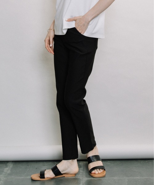 ELVENCE DEUX（エルベンスドゥ）の「イージーZIPスキニ―PT2（その他パンツ・レディース・ブラック/ベージュ/カーキ・SMALL/MEDIUM/LARGE）」の22枚目の写真