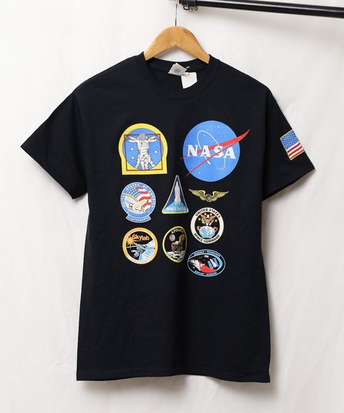 NASA(ナサ)の「GILDAN / NASA EXCLUSIVE TEE(Tシャツ/カットソー・レディース・ブラック/ホワイト・MEDIUM/X-LARGE/LARGE)」の2枚目の写真