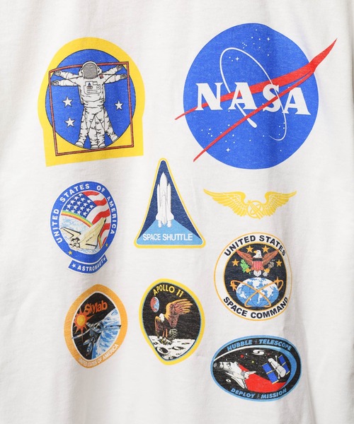 NASA(ナサ)の「GILDAN / NASA EXCLUSIVE TEE(Tシャツ/カットソー・レディース・ブラック/ホワイト・MEDIUM/X-LARGE/LARGE)」の7枚目の写真