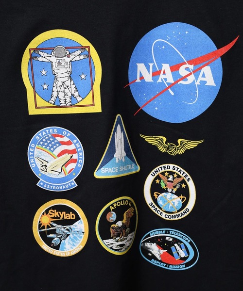 NASA(ナサ)の「GILDAN / NASA EXCLUSIVE TEE(Tシャツ/カットソー・レディース・ブラック/ホワイト・MEDIUM/X-LARGE/LARGE)」の8枚目の写真