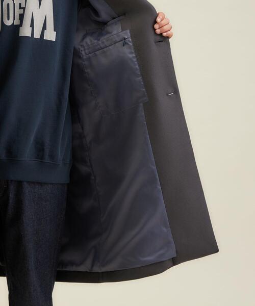 グリーンレーベル　FAbRICA チェスターコート　38　ネイビー green label relaxing（グリーンレーベルリラクシング）の