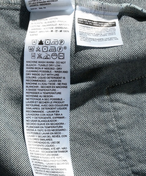 Levi's(リーバイス)の「LEVI'S(R) MADE & CRAFTED(R) BOLD SHOULDER シャツ(シャツ/ブラウス・レディース・ダークインディゴブルー・M/S/XS)」の16枚目の写真