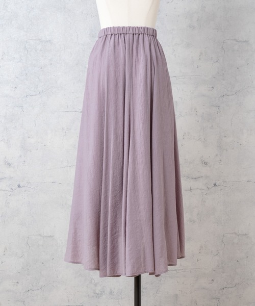 Rewde(ルゥデ)の「ラップ風アシメスカート(1R10-07226)(スカート・レディース・ブラック/ベージュ/モーブ系・S/M/L)」の22枚目の写真