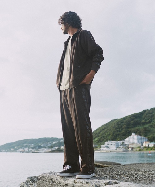 MC別注 ARENA ナノユニバース　フリース　フーディ×パンツ　セットアップ NANO universe（ナノユニバース）の「MC別注 ARENA トラックパンツ