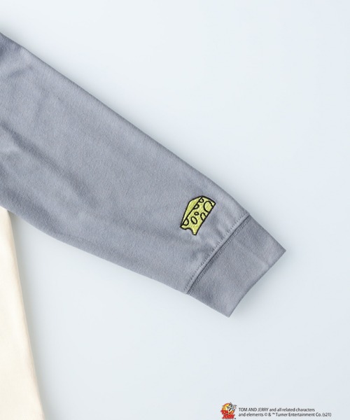 Right-on（ライトオン）の「プリントロンT(トムとジェリー)（Tシャツ/カットソー・キッズ・オフホワイト/ブラック/ライム・105/140/120/155/130）」の20枚目の写真