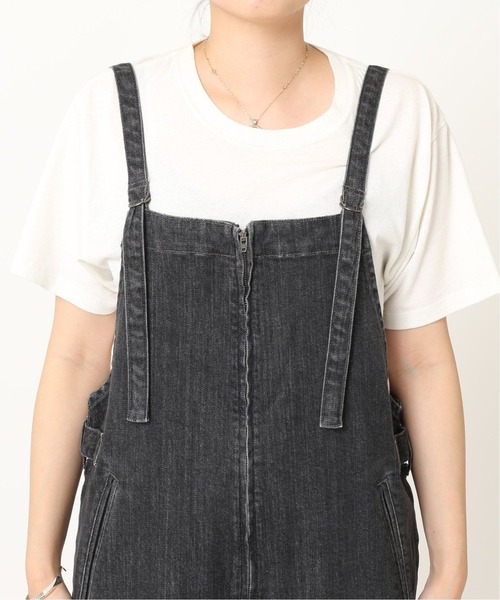 JOURNAL STANDARD(ジャーナルスタンダード)の「リラックスデニムサロペット◆2(サロペット/オーバーオール・レディース・グレー・38/36)」の12枚目の写真
