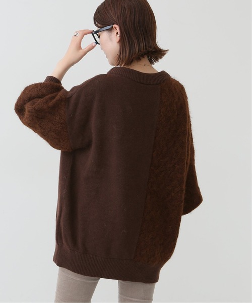 Spick & Span（スピックアンドスパン）の「#異ゲージニットプルオーバー◆（ニット/セーター・レディース・ブラウン/グレー・FREE）」の7枚目の写真