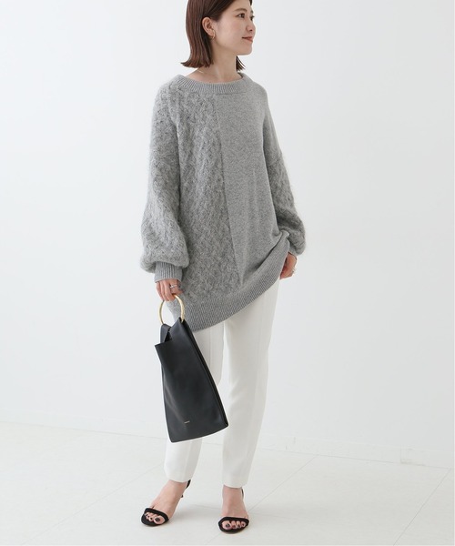 Spick & Span（スピックアンドスパン）の「#異ゲージニットプルオーバー◆（ニット/セーター・レディース・ブラウン/グレー・FREE）」の12枚目の写真