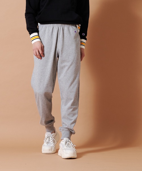 Champion(チャンピオン)の「【CHAMPION/チャンピオン】アスレジャースウェットパンツ 裾リブ仕様 C3-XS250(スウェットパンツ・メンズ・ホワイト/ブラック/杢グレー/ネイビー・X-LARGE/MEDIUM/LARGE)」の3枚目の写真