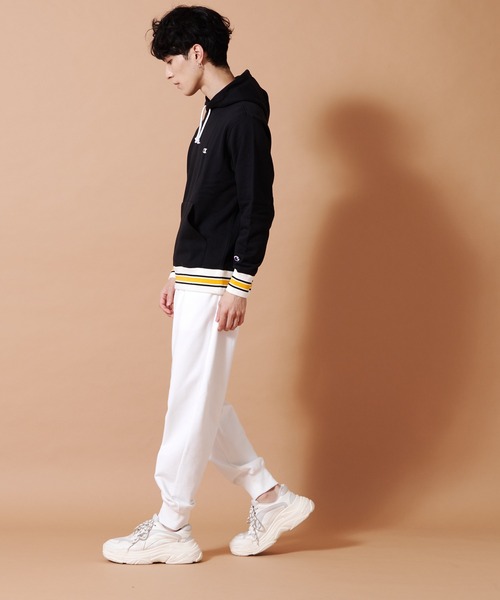 Champion(チャンピオン)の「【CHAMPION/チャンピオン】アスレジャースウェットパンツ 裾リブ仕様 C3-XS250(スウェットパンツ・メンズ・ホワイト/ブラック/杢グレー/ネイビー・X-LARGE/MEDIUM/LARGE)」の19枚目の写真