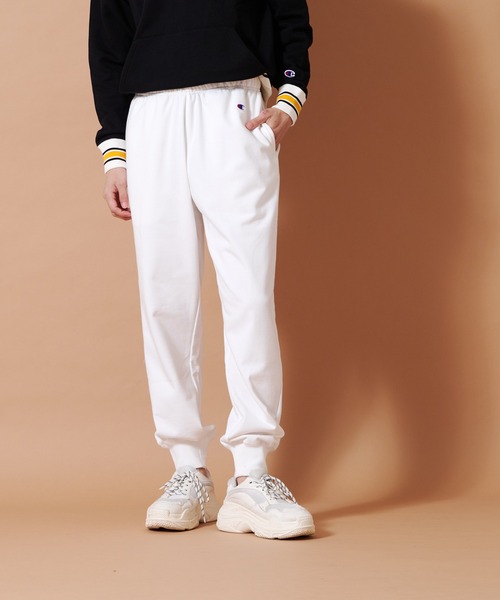 Champion(チャンピオン)の「【CHAMPION/チャンピオン】アスレジャースウェットパンツ 裾リブ仕様 C3-XS250(スウェットパンツ・メンズ・ホワイト/ブラック/杢グレー/ネイビー・X-LARGE/MEDIUM/LARGE)」の22枚目の写真