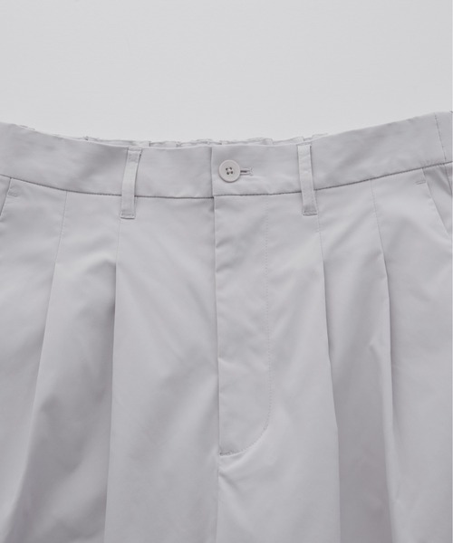 RUUBON（ルーボン）の「【RUUBON】rustic 2tuck semiwide  pants / ラスティック 2タック セミワイド パンツ（その他パンツ・メンズ・ホワイト/ブラック/ベージュ/カーキ・S/M/L）」の18枚目の写真