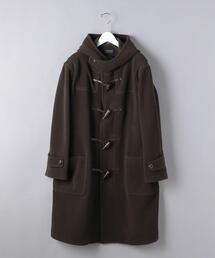 HAND ROOM Women’sダッフルコート レディース ヘリンボーン ヘリンボーン コート ロング ダッフルコート アウター レディース 冬