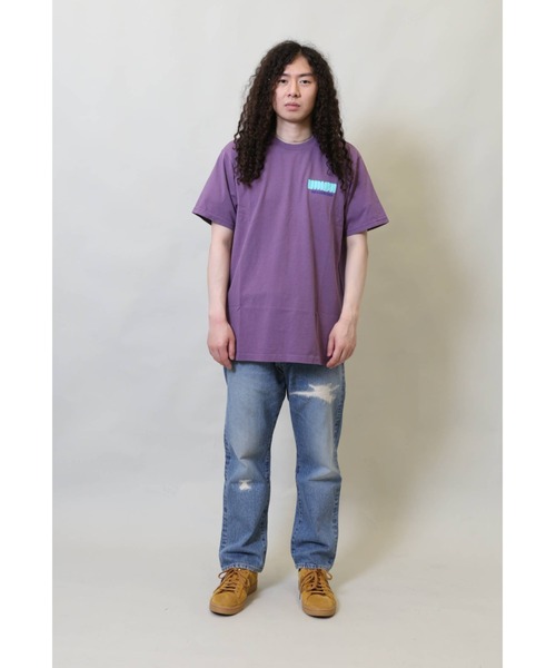 UNION（ユニオン）の「STUDIO S/S TEE UNION ユニオン Tシャツ（Tシャツ/カットソー・メンズ・パープル/グレー・SMALL/MEDIUM/LARGE/X-LARGE）」の3枚目の写真