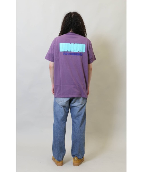 UNION（ユニオン）の「STUDIO S/S TEE UNION ユニオン Tシャツ（Tシャツ/カットソー・メンズ・パープル/グレー・SMALL/MEDIUM/LARGE/X-LARGE）」の4枚目の写真