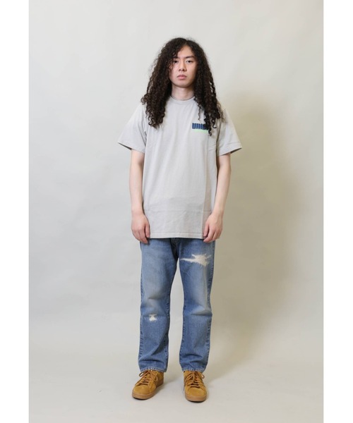 UNION（ユニオン）の「STUDIO S/S TEE UNION ユニオン Tシャツ（Tシャツ/カットソー・メンズ・パープル/グレー・SMALL/MEDIUM/LARGE/X-LARGE）」の6枚目の写真