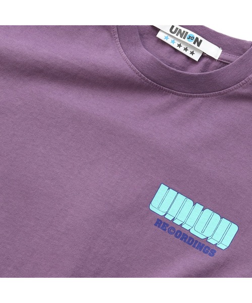 UNION（ユニオン）の「STUDIO S/S TEE UNION ユニオン Tシャツ（Tシャツ/カットソー・メンズ・パープル/グレー・SMALL/MEDIUM/LARGE/X-LARGE）」の7枚目の写真