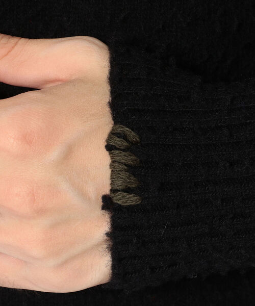 BOB（ボブ）の「BOB/ボブ/BOIL KNIT/JUDE 22（ニット/セーター・メンズ・ブラック/オレンジ・MEDIUM/LARGE/X-LARGE）」の9枚目の写真