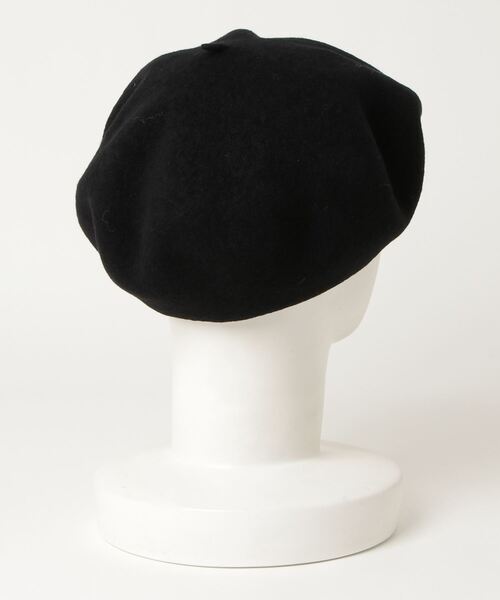 Mighty Shine（マイティシャイン）の「【Mighty Shine】 PAINTER BASQUE BERET 1213019（ハンチング/ベレー帽・メンズ・ブラック/チャコール・FREE）」の3枚目の写真