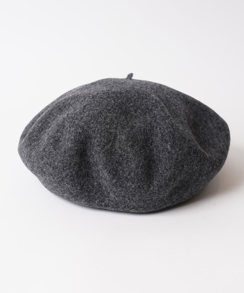 Mighty Shine（マイティシャイン）の「【Mighty Shine】 PAINTER BASQUE BERET 1213019（ハンチング/ベレー帽・メンズ・ブラック/チャコール・FREE）」の9枚目の写真