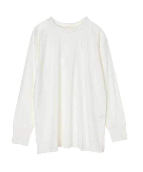 Green　Parks（グリーンパークス）の「裾脇スリットホワイトインナー＊（Tシャツ/カットソー・レディース・オフホワイト・FREE）」の17枚目の写真