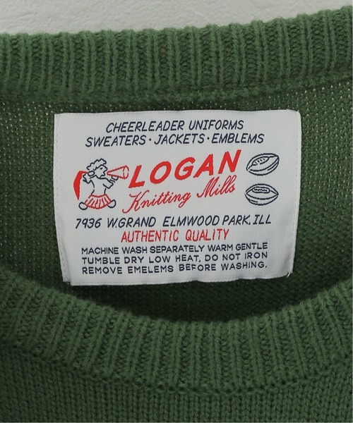 JOURNAL STANDARD relume（ジャーナルスタンダード　レリューム）の「《追加》別注【LOGAN Knitting Mills】ジャカードニットプルオーバー◆（ニット/セーター・レディース・ナチュラル/ブラック/グリーン・FREE）」の17枚目の写真