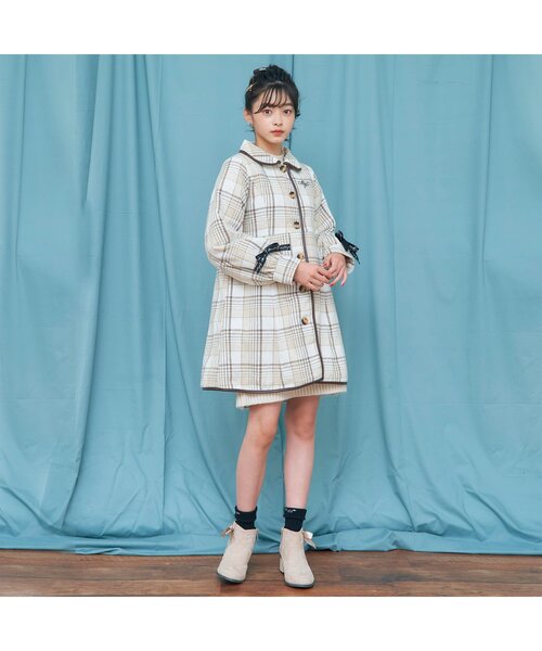 セール】パイピングワンピコート（ダウンジャケット/コート）｜algy