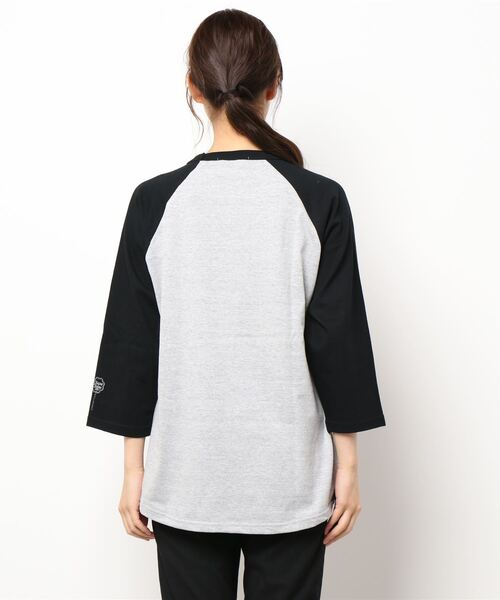 PAPILLONNER（パピヨネ）の「【OT】コラボラグランロンT（Tシャツ/カットソー・レディース・ネイビー/ブラック・FREE）」の13枚目の写真