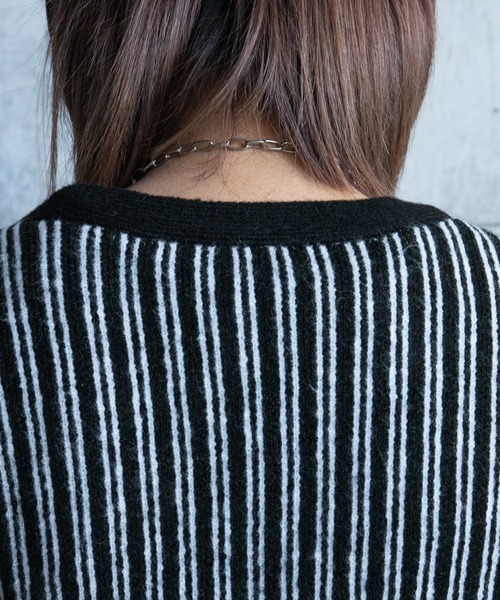 kutir（クティール）の「柄アソートカーディガン（カーディガン/ボレロ・レディース・ブラック/ブラウン/グレー/オフホワイト/グリーン/ライトグリーン/ボルドー・FREE）」の12枚目の写真