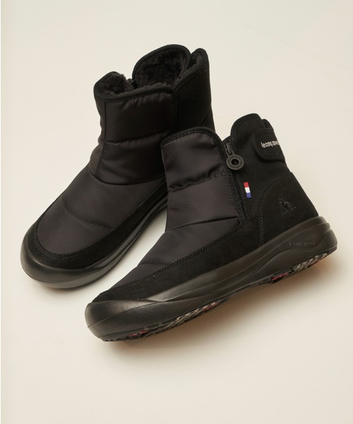 le coq sportif(ルコックスポルティフ)の「【le coq sportif×emmi】LARCHE LO / EMMI(ブーツ・レディース・ブラック・23/24/25)」の1枚目の写真